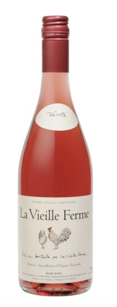 Вино Perrin et Fils Ля В'єй Ферм сух/рож 0,75л Фр 12%